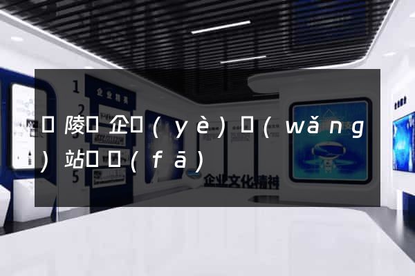 銅陵縣企業(yè)網(wǎng)站開發(fā)