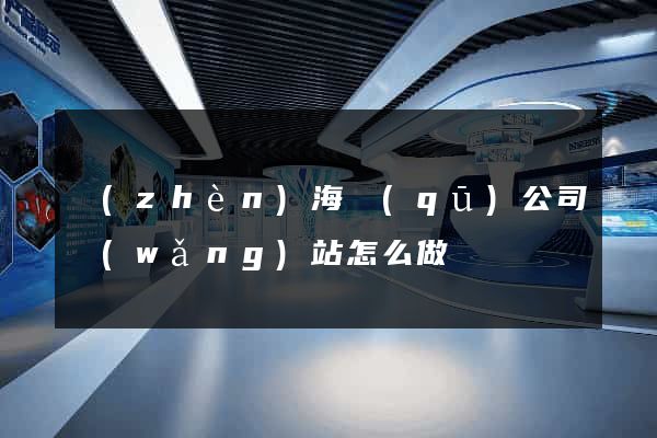 鎮(zhèn)海區(qū)公司網(wǎng)站怎么做