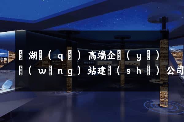鏡湖區(qū)高端企業(yè)網(wǎng)站建設(shè)公司