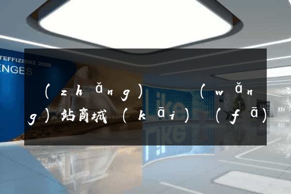 長(zhǎng)豐縣網(wǎng)站商城開(kāi)發(fā)