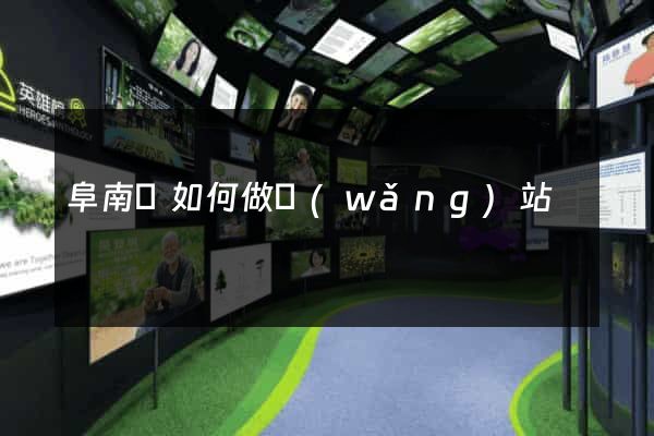 阜南縣如何做網(wǎng)站