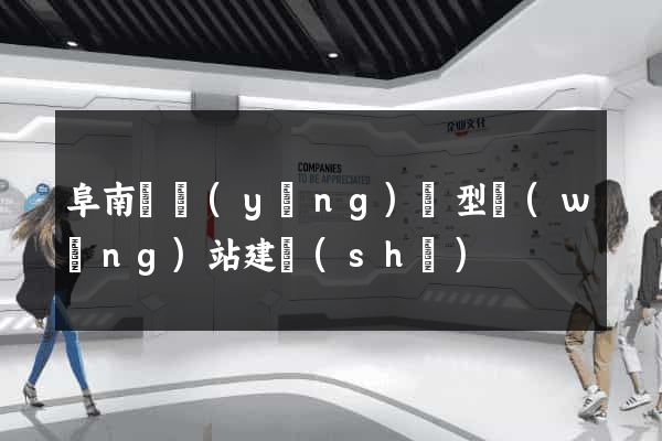 阜南縣營(yíng)銷型網(wǎng)站建設(shè)
