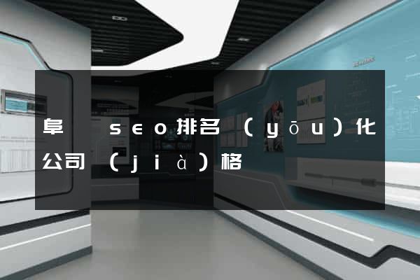 阜寧縣seo排名優(yōu)化公司價(jià)格