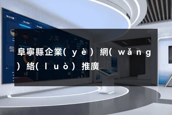 阜寧縣企業(yè)網(wǎng)絡(luò)推廣