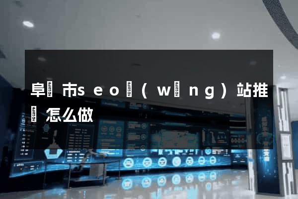 阜陽市seo網(wǎng)站推廣怎么做