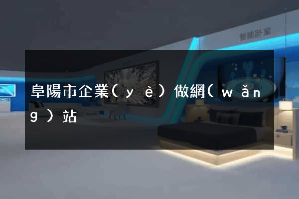 阜陽市企業(yè)做網(wǎng)站