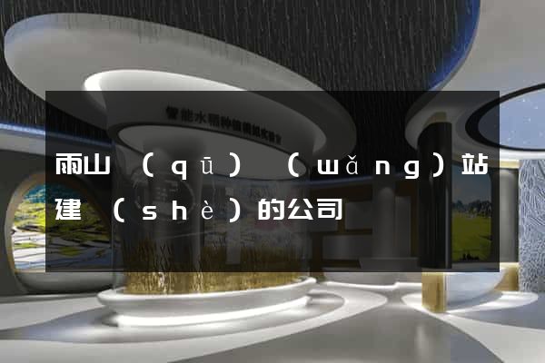 雨山區(qū)網(wǎng)站建設(shè)的公司