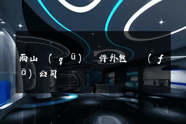 雨山區(qū)軟件外包開發(fā)公司