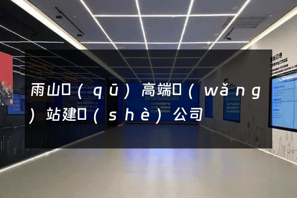 雨山區(qū)高端網(wǎng)站建設(shè)公司