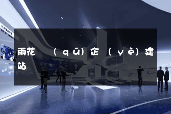 雨花臺區(qū)企業(yè)建站