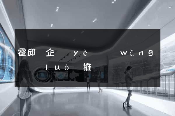 霍邱縣企業(yè)網(wǎng)絡(luò)推廣
