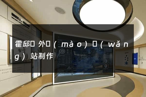 霍邱縣外貿(mào)網(wǎng)站制作