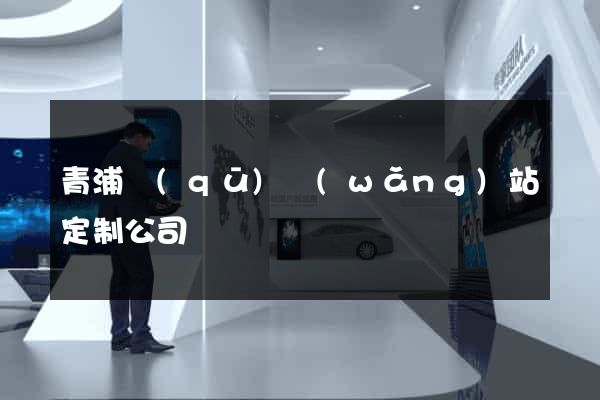 青浦區(qū)網(wǎng)站定制公司