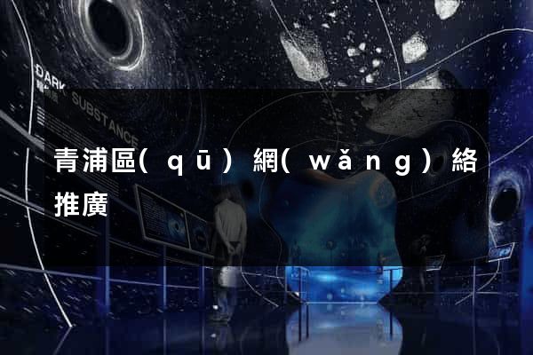 青浦區(qū)網(wǎng)絡推廣