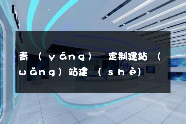 青陽(yáng)縣定制建站網(wǎng)站建設(shè)