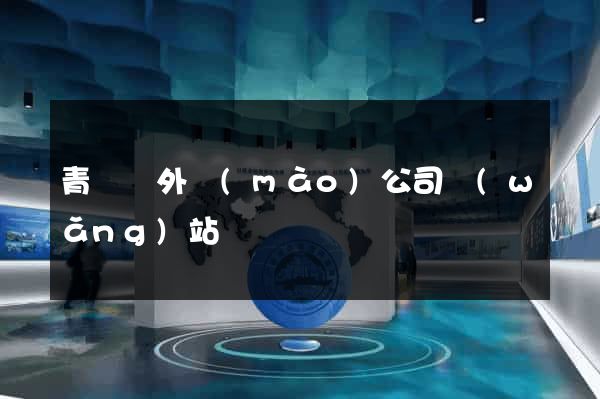青陽縣外貿(mào)公司網(wǎng)站