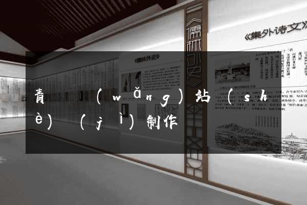 青陽縣網(wǎng)站設(shè)計(jì)制作
