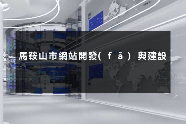 馬鞍山市網站開發(fā)與建設