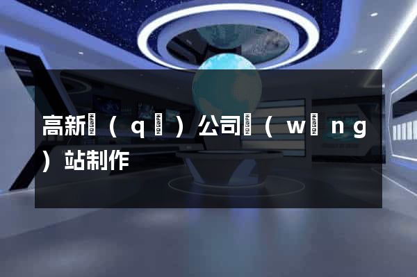 高新區(qū)公司網(wǎng)站制作