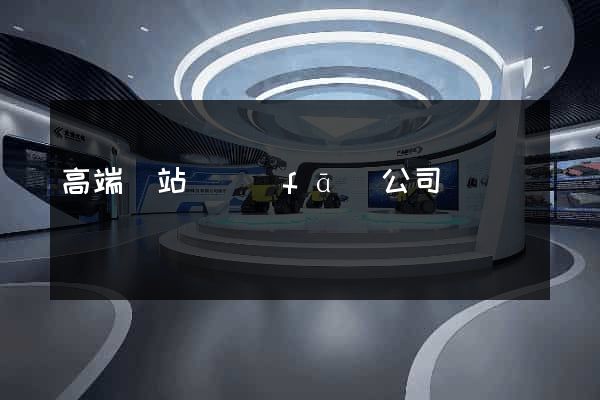 高端網站開發(fā)公司