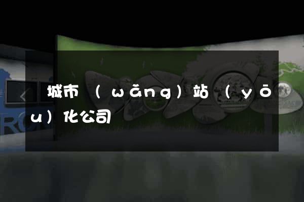 鹽城市網(wǎng)站優(yōu)化公司