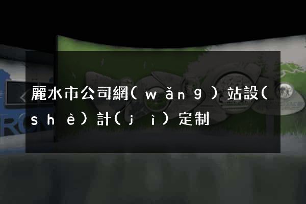 麗水市公司網(wǎng)站設(shè)計(jì)定制