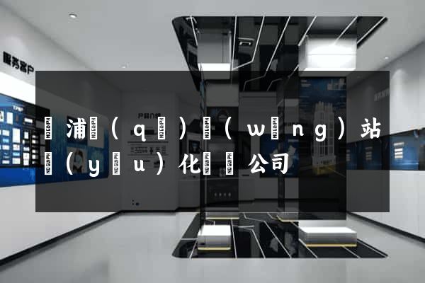 黃浦區(qū)網(wǎng)站優(yōu)化設計公司
