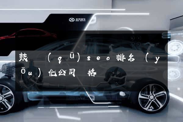 鼓樓區(qū)seo排名優(yōu)化公司價格