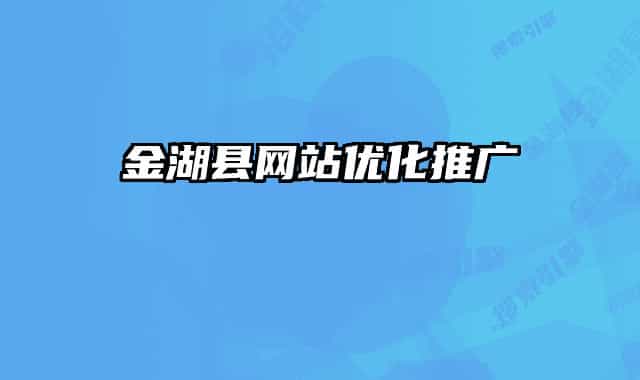 金湖縣網(wǎng)站優(yōu)化推廣