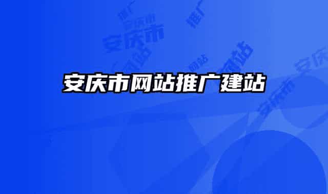 安慶市網(wǎng)站推廣建站
