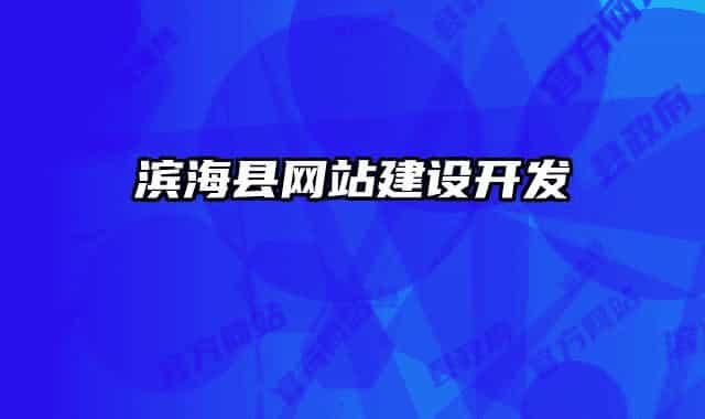 濱?？h網站建設開發(fā)