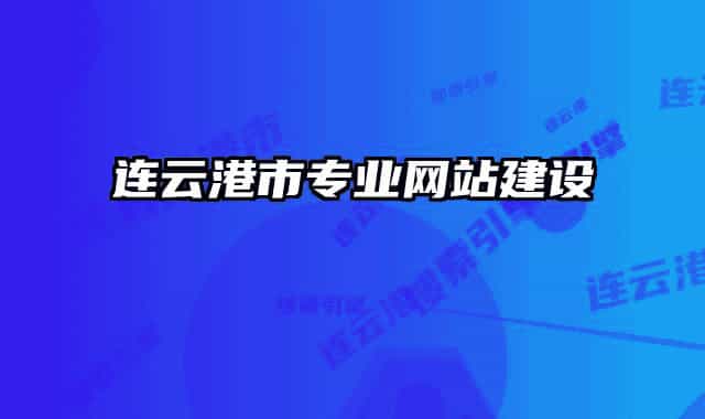 連云港市專業(yè)網站建設